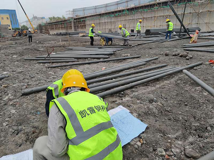 周口螺栓球网架结构